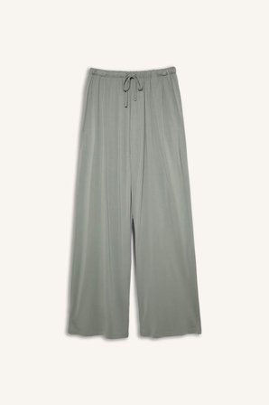 DeFacto Wıde Leg Standart Paça Standart Boy Modal Açık Yeşil Pantolon I0844AX26HSGN1217