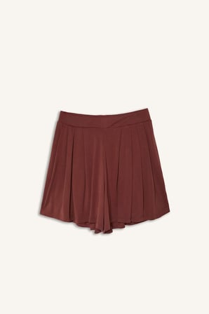 DeFacto Standart Fıt Sporcu Kısa Paça Bordo Modal Şort H1233AX26HSBR160