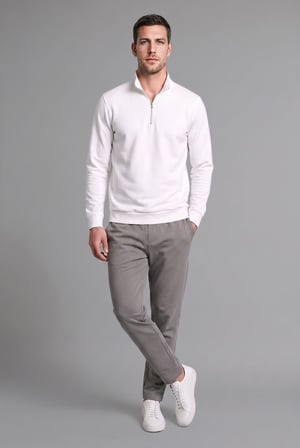 DeFacto Regular Fit Pamuklu Beli Bağcıklı Düz Paça Eşofman Altı F0308AX26AUGR206