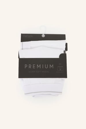 Regular Fıt Beli Lastikli Modal 2'li Boxer