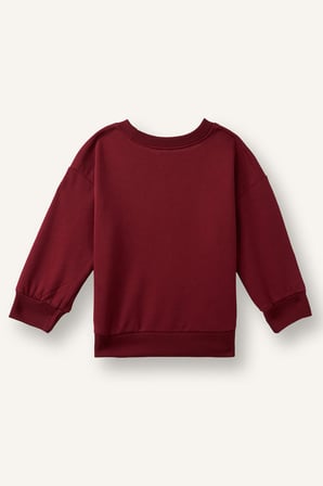 DeFacto Oversize Hayvan Baskılı Bisiklet Yaka İçi Yumuşak Tüylü Sweatshirt Erkek Bebek I3807A526WNBR281