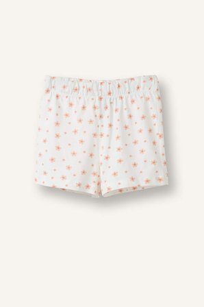 DeFacto %100 Pamuk Fitilli 2'li Ecru Pijama Takımı Kız Bebek H5505A526SMER233