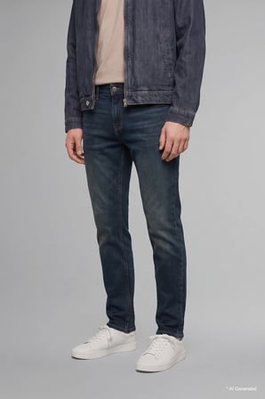 Sergıo Regular Fıt Normal Bel Boru Paça Jean Pantolon
