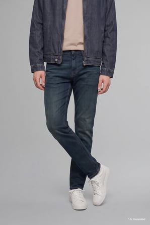 Sergıo Regular Fıt Normal Bel Boru Paça Jean Pantolon