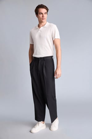 Wıde Leg Düz Paça Pantolon