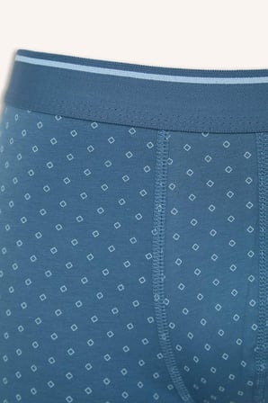 Regular Fıt Baskılı 3'lü Boxer