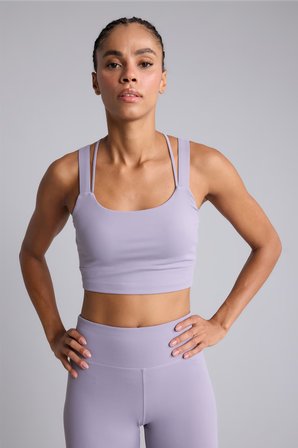 DeFacto Orta Destekli Bisiklet Yaka Çift Askılı Crop Sporcu Bra H5317AX26AUPR522
