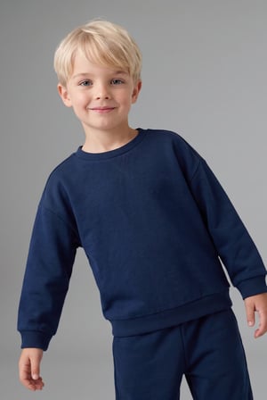 DeFacto Uzun Kollu Sweatshirt Elastik Belli Eşofman Altlı 2'li Takım Erkek Bebek H5617A526AUIN176