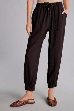 Jogger Fıt Beli Lastikli Jogger Paça Bilek Boy Modal Pantolon