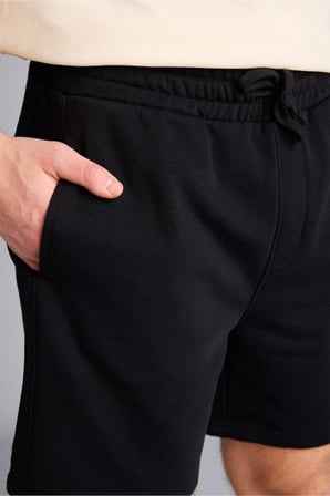 DeFacto Regular Fit Düz Paça Beli Bağcıklı Cepli Basic Şort B8672AX26SMBK81