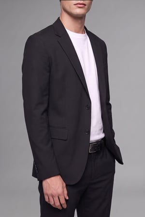 DeFacto Slim Fit Blazer Ceket F7690AX26AUBK27