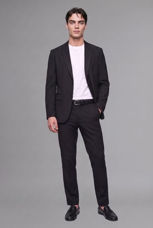 DeFacto Slim Fit Blazer Ceket F7690AX26AUBK27
