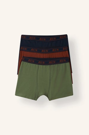 Penye 3'lü Boxer Erkek Çocuk