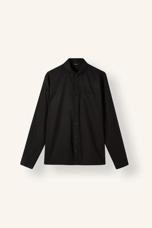 Regular Fit Düğmeli Yaka Cepli Mont