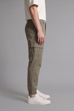 DeFacto Regular Fit Beli Bağcıklı Kargo Cepli Jogger Pantolon F4681AX26AUKH401