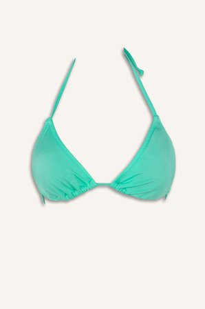 Regular Fıt Üçgen Bikini Üstü