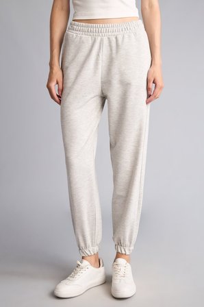 DeFacto Jogger Fıt Basic Gri Melanj Eşofman Altı D4234AX26AUGR93