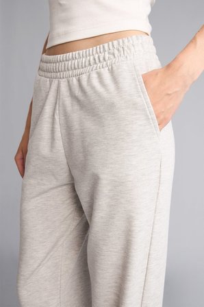 DeFacto Jogger Fıt Basic Gri Melanj Eşofman Altı D4234AX26AUGR93