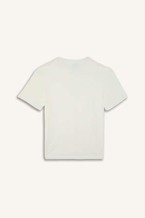 DeFacto %100 Pamuk New Regular Fıt 2'li Şortlu Pijama Takımı H8680AX26SMWT34