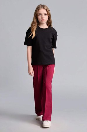 DeFacto Wıde Leg Bordo Pantolon Kız Çocuk I1621A826AUBR506