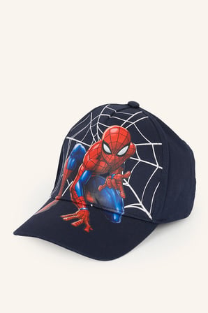 Marvel Spiderman Baskılı Pamuklu Cap Şapka Erkek Çocuk