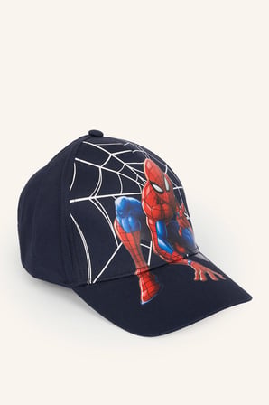 Marvel Spiderman Baskılı Pamuklu Cap Şapka Erkek Çocuk