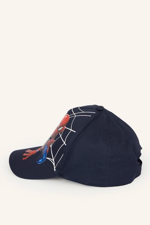 Marvel Spiderman Baskılı Pamuklu Cap Şapka Erkek Çocuk