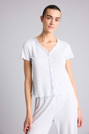 DeFacto Kısa Kollu Pijama Üstü G4623AX26SMER98