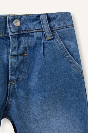 DeFacto %100 Pamuk Baggy Fıt Pamuklu Pantolon Kız Bebek H2202A526HSNM28