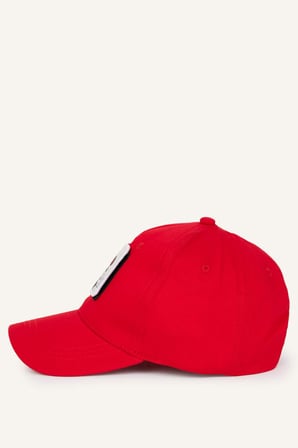 Dısney Mıckey & Mınnıe Lisanslı 3D Pamuklu Cap Kırmızı Şapka Kız Çocuk
