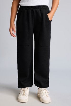DeFacto Yama Cepli Lastikli Jogger Fıt Eşofman Altı Kız Çocuk I2268A826AUBK61