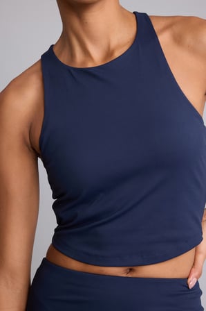 DeFacto Ultra Yumuşak Orta Destekli Bisiklet Yaka Crop Sporcu Bra H5306AX26AUIN187