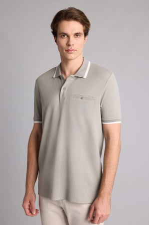 DeFacto Regular Fıt Polo Yaka Kısa Kollu Polo Tişört G7063AX26SMGR368