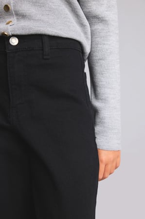 Flare Fit Geniş Paça Jean Pantolon Kız Çocuk