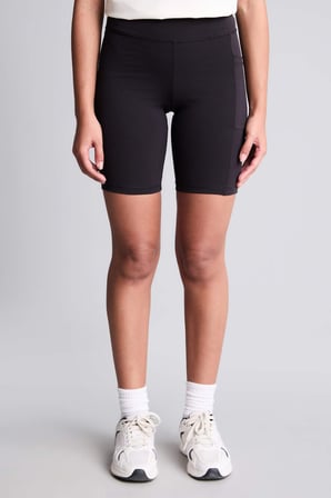 Beli Saran Sporcu Siyah Biker Tayt