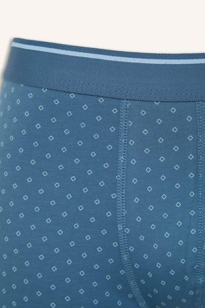 Regular Fıt Baskılı 3'lü Boxer