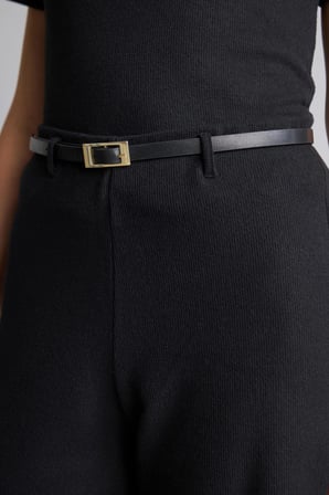 Yüksek Bel Wide Leg Düz Paça Pantolon