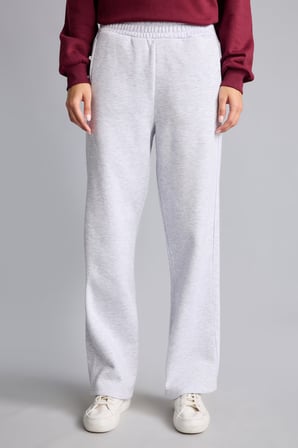 DeFacto Beli Lastikli Straight Fit Kalın Kumaş Pantolon I3314AX26WNGR93