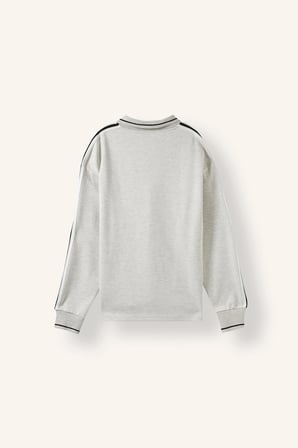 Boxy Fıt Polo Yaka Sweatshirt