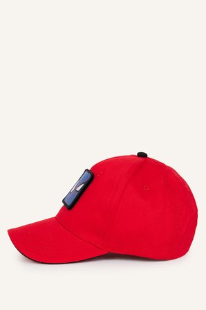 DeFacto Marvel Spiderman Etiket Detaylı Pamuklu Cap Şapka Erkek Çocuk G1194A8NSRD2