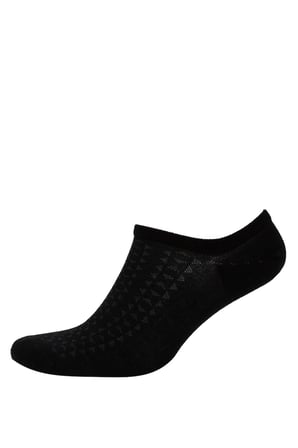Erkek Görünmez 3'lü Bambu Sneaker Çorap