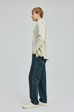 Straight Fit Uzun Boy Jean Pantolon