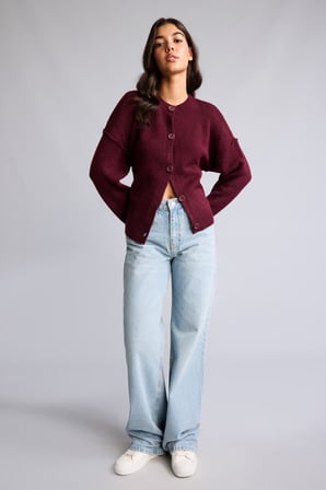 DeFacto Regular Fit Bisiklet Yaka Düğmeli Hırka G5018AX26WNBR438