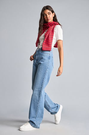 90's Wıde Leg Pantolon
