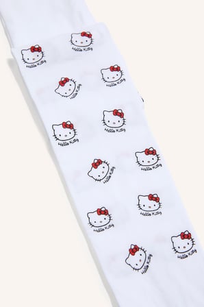 Hello Kitty Baskılı Külotlu Çorap Kız Çocuk