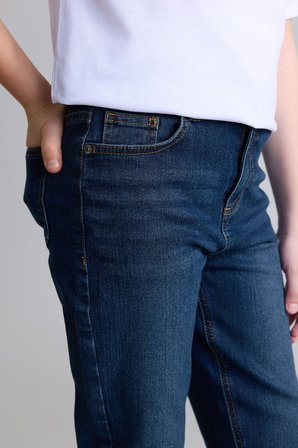 DeFacto Straıght Fıt Düz Paça Jean Pantolon Erkek Çocuk F0455A826AUNM34