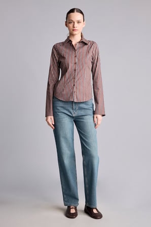 DeFacto Comfort Straıght Normal Bel Bilek Boy Jean Yıkamalı Pantolon G8878AX26AUNM28