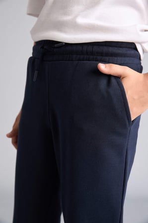 DeFacto Regular Fıt Elastik Bel Lacivert Pantolon Erkek Çocuk H9195A826AUNV253
