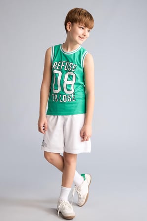 DeFacto NBA Regular Fıt Şort Erkek Çocuk H2921A826HSWT34