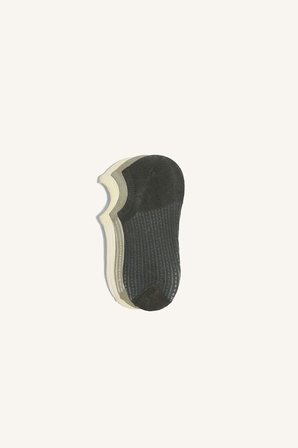 DeFacto Kadın Görünmez 3'lü Pamuklu Sneaker Çorap Z8628AZNSYL2